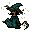 Animated witch